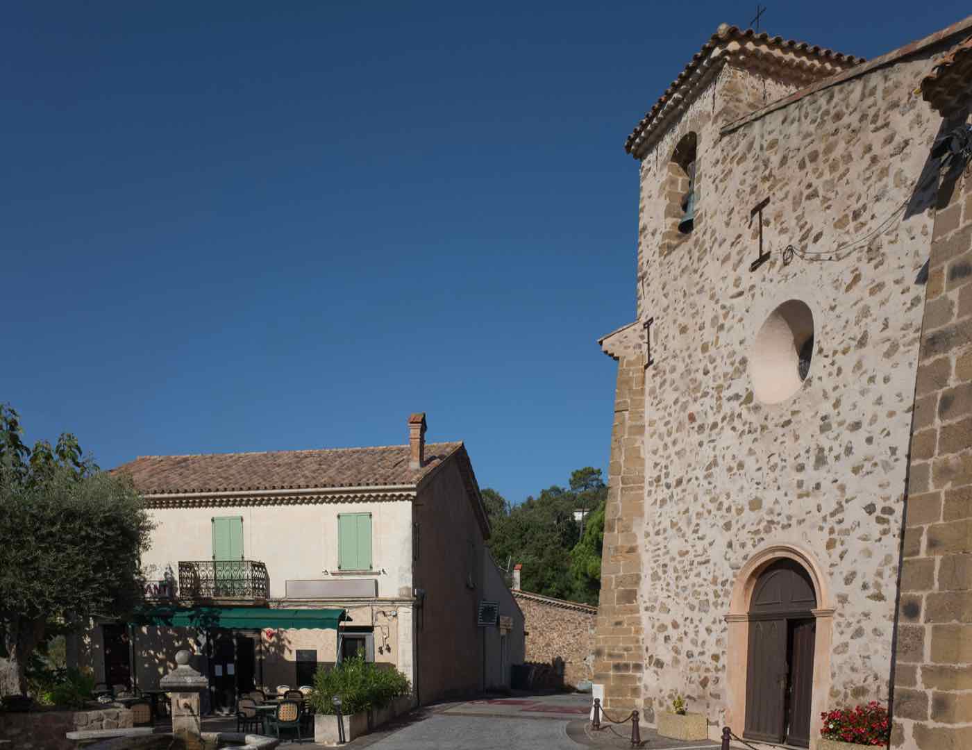 The village of Les Adrets de l’Estérel